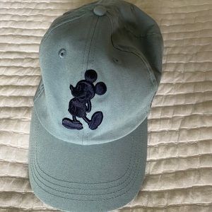 Faded Teal Mickey Mouse Cap